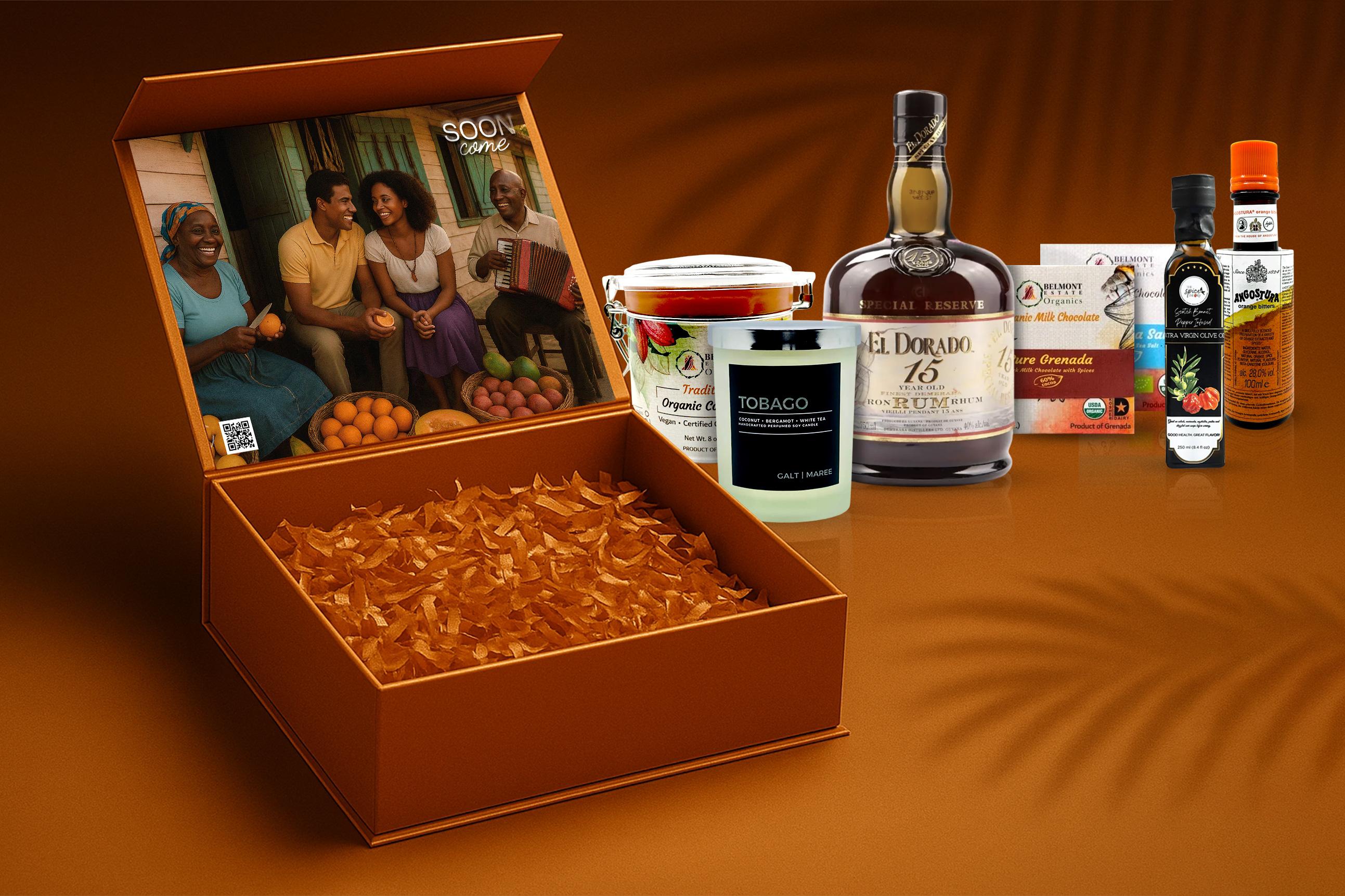 Copper Box - Premium Caribbean gift box with curated products